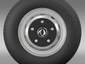 dongfeng captain wheel 3D Model