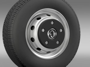 dongfeng captain wheel 3D Модель