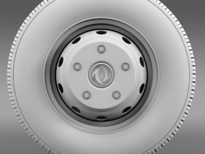 dongfeng captain wheel 3D Модель