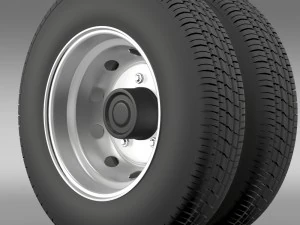 dongfeng captain wheel 3D Model