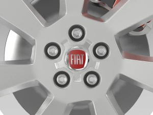 fiat doblo cargo wheel 2015 3D Model