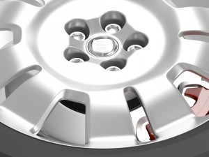 fiat doblo work wheel 2015 Model 3D
