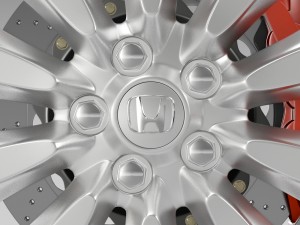 honda legend hybrid wheel 2015 3D Model