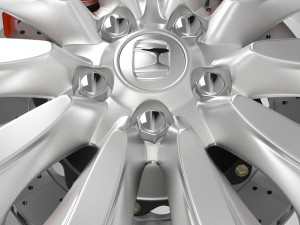 honda legend hybrid wheel 2015 3D Model