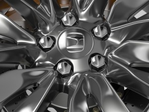 honda legend wheel 2015 3D Модель