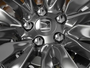 honda legend wheel 2015 3D Model