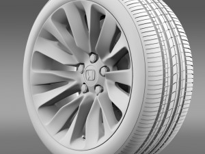 honda legend wheel 2015 3D Модель