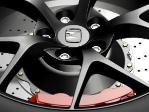 honda nsx wheel 2015 3D Model