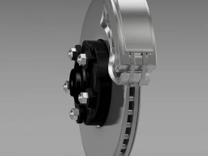 mopar dodge challenger wheel 3D Model