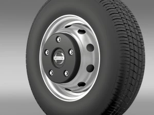 roda nissan cabstar Modelo 3D