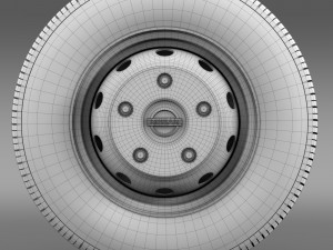 nissan cabstar wheel 3D Модель