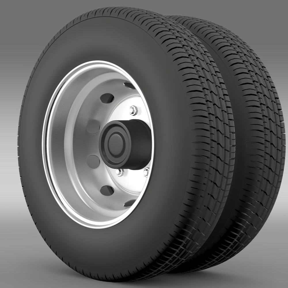 nissan cabstar wheel 3D Model .c4d .max .obj .3ds .fbx .stl .blend 