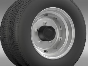nissan cabstar wheel Model 3D