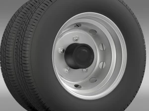 nissan cabstar wheel 3D Model
