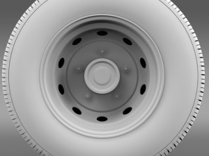 nissan cabstar wheel Model 3D