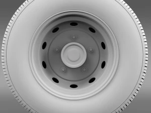 nissan cabstar wheel 3D Model