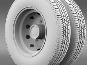 nissan cabstar wheel 3D Model