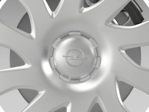 opel vivaro van wheel 2015 3D Model