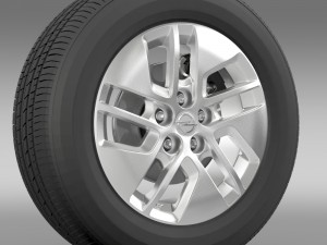opel vivaro wheel 2015 3D मॉडल
