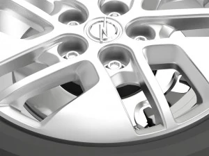 opel vivaro wheel 2015 3D Model