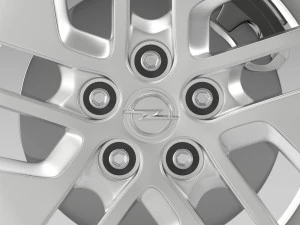 opel vivaro wheel 2015 3D Model