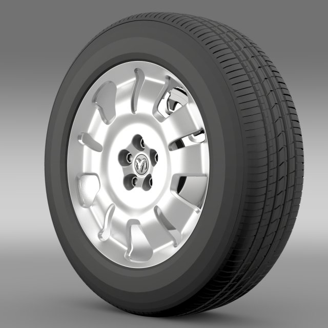 ram promaster city cargo wheel 3D Model .c4d .max .obj .3ds .fbx .stl .blend