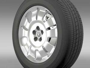 ram promaster city cargo wheel 3D Model