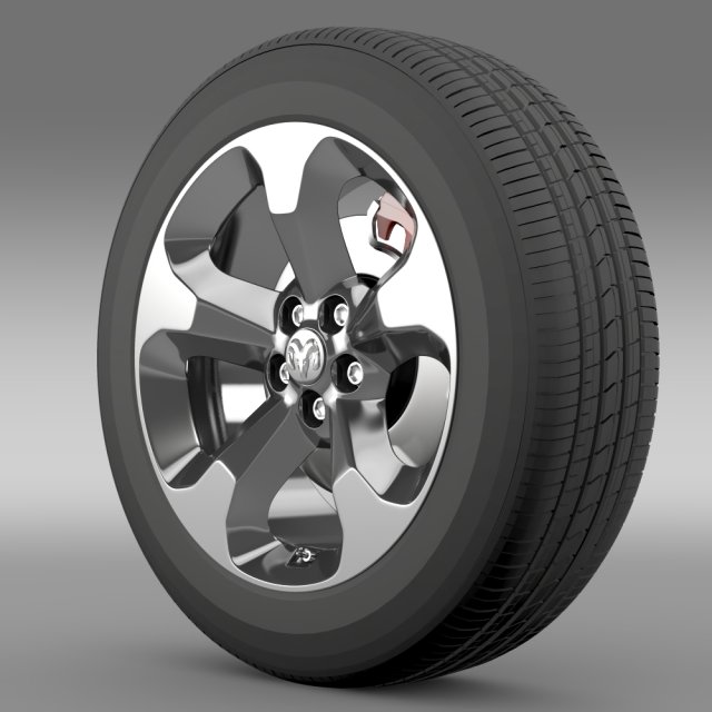 ram promaster city tradesman wheel 2015 3D मॉडल .c4d .max .obj .3ds .fbx .stl .blend 