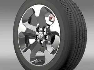 roda de comerciante ram promaster city 2015 Modelo 3D