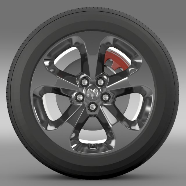 ram promaster city tradesman wheel 2015 3D in 3DExport
