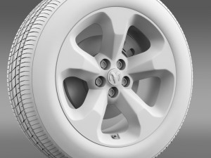 ram promaster city tradesman wheel 2015 3D मॉडल