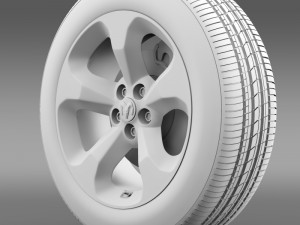 ram promaster city tradesman wheel 2015 3D मॉडल