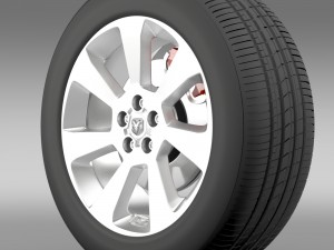 ram promaster city wheel 2015 3D Model