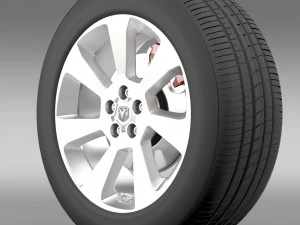 roda da cidade ram promaster 2015 Modelo 3D