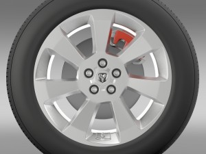 ram promaster city wheel 2015 3D Model