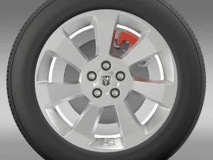ram promaster city wheel 2015 3D Model