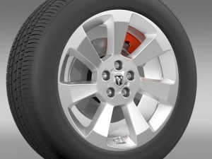 ram promaster city wheel 2015 3D Model