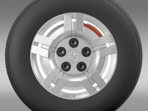ram promaster wheel 3D 모델
