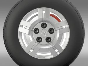 ram promaster wheel 3D Model
