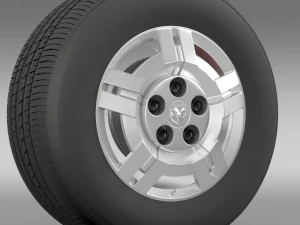 ram promaster wheel 3D Model