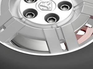 ram promaster wheel 3D 모델