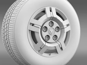 ram promaster wheel 3D Model