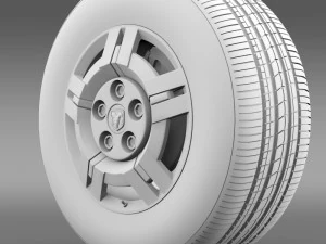 ram promaster wheel 3D Model