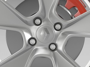 renault logan2 wheel 3D 모델