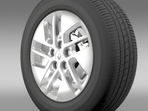 renault trafic wheel 2015 3D Model