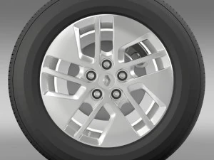 renault trafic wheel 2015 3D Model