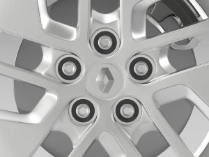 renault trafic wheel 2015 3D Model