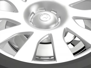 vauxhall vivaro van wheel 2015 3D Model
