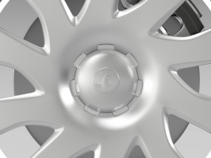 vauxhall vivaro van wheel 2015 3D Model