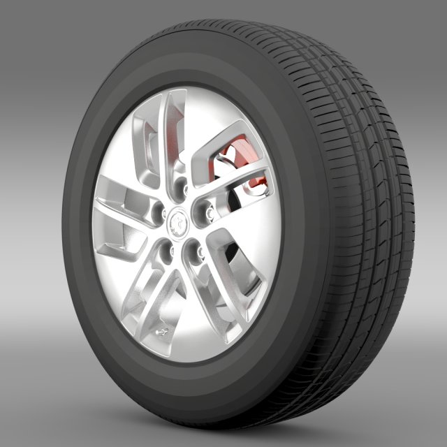 vauxhall vivaro wheel 2015 Modèle 3D .c4d .max .obj .3ds .fbx .stl .blend 